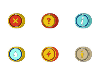 Simple Set Related Vector Flat Icons. Contains such Icons as buildings, symbols, business, users, and more. Editable Stroke.