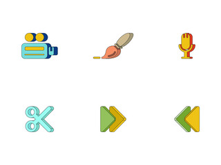 Simple Set Related Vector Flat Icons. Contains such Icons as buildings, symbols, business, users, and more. Editable Stroke.