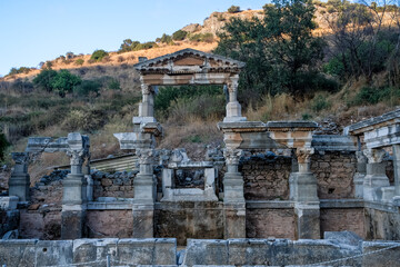 Fototapeta na wymiar Ancient City of Ephesus, Selcuk, Izmir - Turkey.