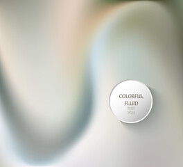 Abstract vector background luxury white cloth or liquid wave or wavy folds of grunge silk texture satin velvet material.