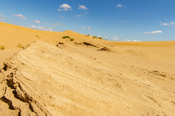 Desert dunes in Dagestan