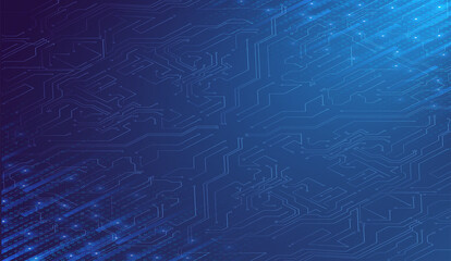  Technology connection digital data and big data concept. Code security and privacy for protection digital technology. Illustration vector for graphic design 