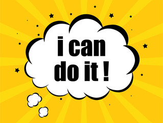 I can do it in yellow cloud bubble background