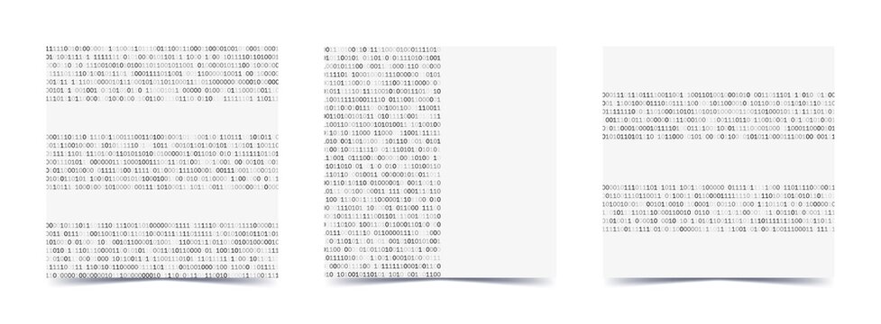 Banner templates. Set of square layouts for social media publications. Online programming courses, IT, e-commerce.