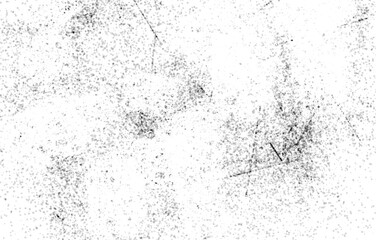 Dark Messy Dust Overlay Distress Background. Easy To Create Abstract Dotted, Scratched, Vintage Effect With Noise And Grain