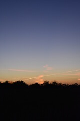 Blue Sky Sunset