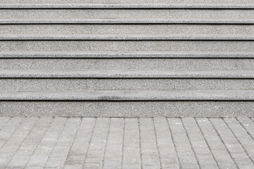 View of stone stairs outdoors