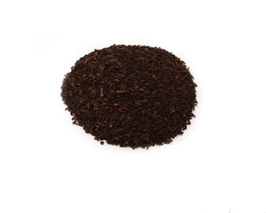 puer tea on white background
