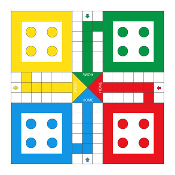 Ludo Game Printable 