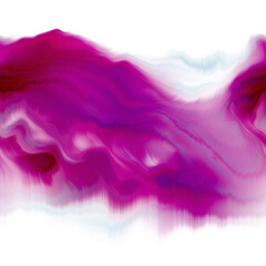 Wavy summer dip dye boho background. Wet ombre color blend for beach swimwear, trendy fashion print. Dripping paint digital fluid watercolor swirl effect. High resolution seamless pattern material.