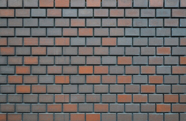 Classic modern brick wall texture. Stylish brick wall background.