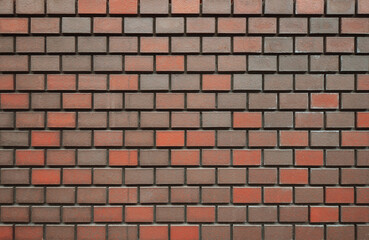 Classic modern brick wall texture. Stylish brick wall background.