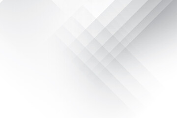 Abstract white and gray color, modern design background with geometric shape. Vector illustration.