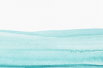 Ombre blue watercolor background abstract style