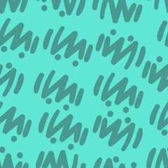 blue aqua abstract seamless pattern creative vintage design background vector illustration