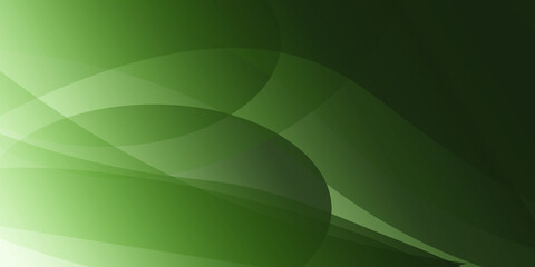 Abstract Green Background with Lines
