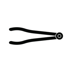 tongs icon. sign design. vector illustration