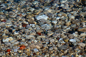 pebbles on the beach