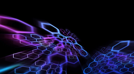 アブストラクトアートな背景イラスト