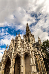 Fototapeta na wymiar Cathedral Notre-Dame in Rouen