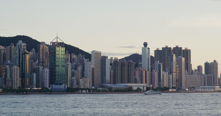 Fototapeta premium Hong Kong city