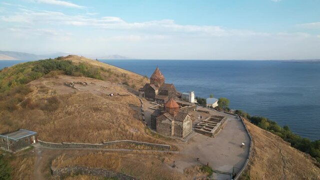 Sevanavank Monastery on Lake Sevan, Armenia.