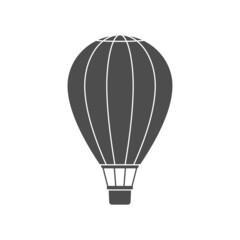 air balloon icon design template vector isolated illustration
