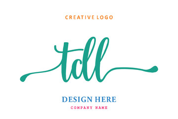 TDL lettering logo is simple, easy to understand and authoritative