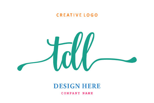 TDL lettering logo is simple, easy to understand and authoritative