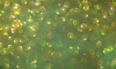 Background image of light circle in pastel green tones.