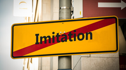 Street Sign Creativity versus Imitation