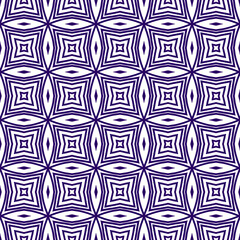 Ikat repeating swimwear design. Purple
