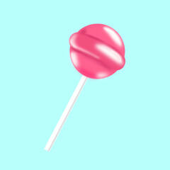 lollipop isolated on white background