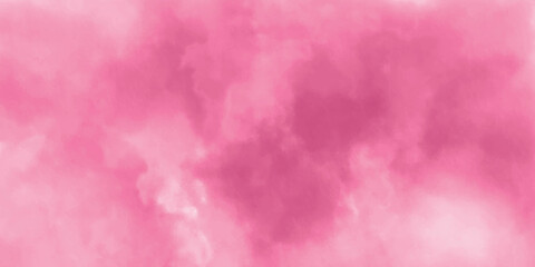 pink sky with white cloud. The sky before a large storm