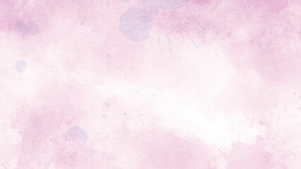 Obraz premium Vector Illustration of an Abstract Grunge Background with Blots. Pink watercolor soft background.