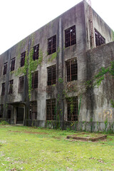 大久野島に残る戦争遺構