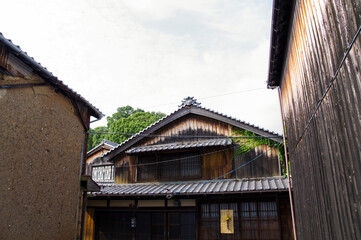 海運によって栄えた古い街並みが残る御手洗