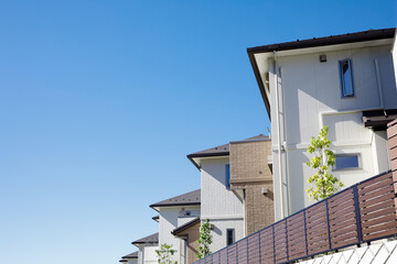 一戸建て　新興住宅地