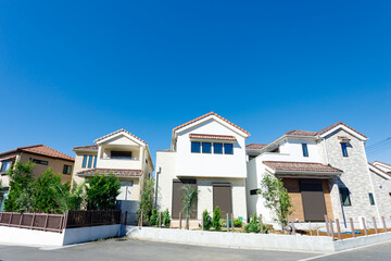 一戸建て　新興住宅地