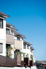 Obraz premium 一戸建て 新興住宅地
