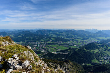 Obraz premium Ausblick vom Untersberg