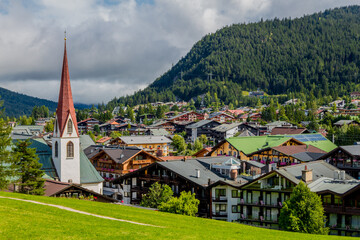 Spaziergang rund um den Wildsee bei Seefeld in Tirol - Österreich