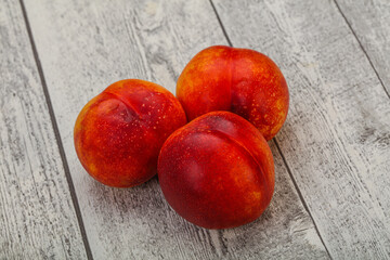 Ripe sweet tasty Nectarine fruit