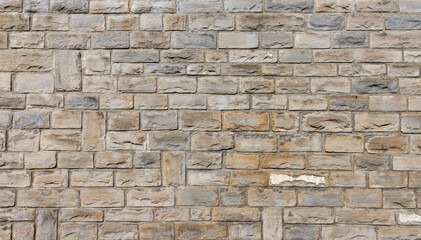 background of old sandstone brick wall texture	
