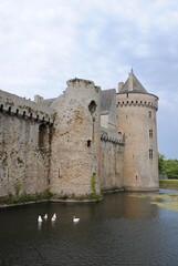 Fototapeta na wymiar Château de Siscinio en Bretagne