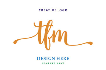 TFM lettering logo is simple, easy to understand and authoritative