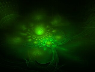 Imaginatory fractal abstract background Image