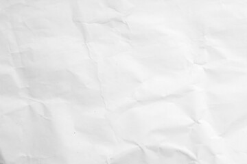 white crumpled paper