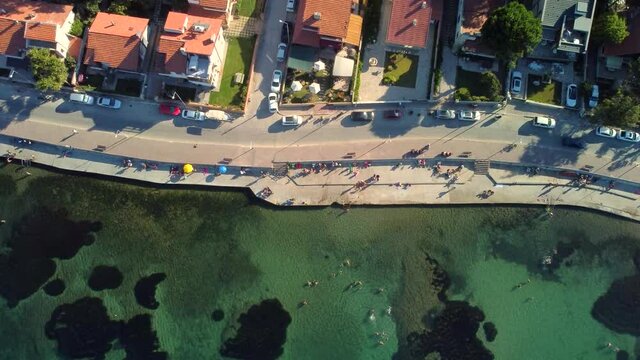 Views from a small sea town Urla Cesmealti izmir. High quality 4k footage