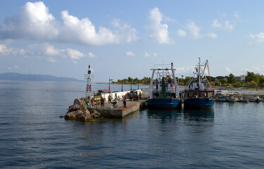 Euboea - Evia  island in Greece - Pefki village